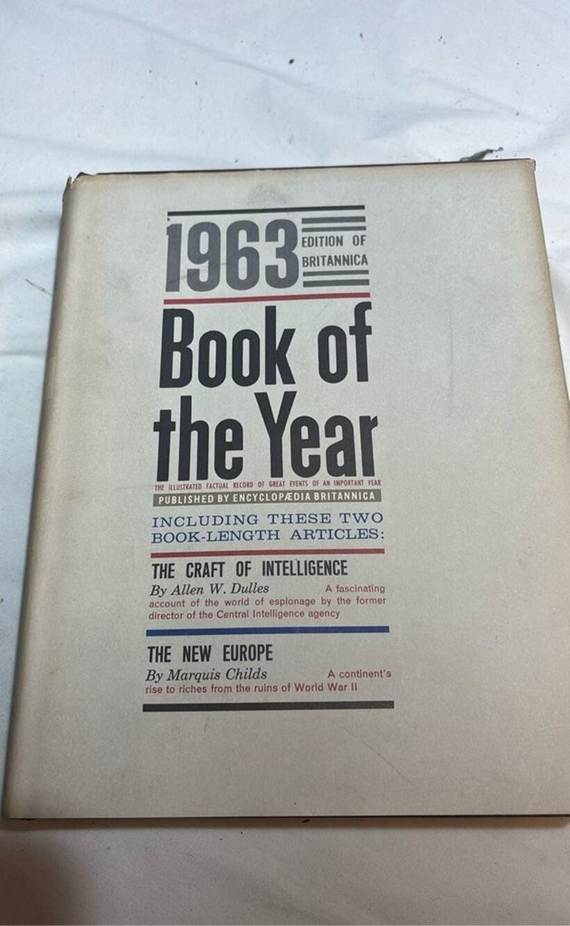 1963 Edition of Britannica Book of the Year